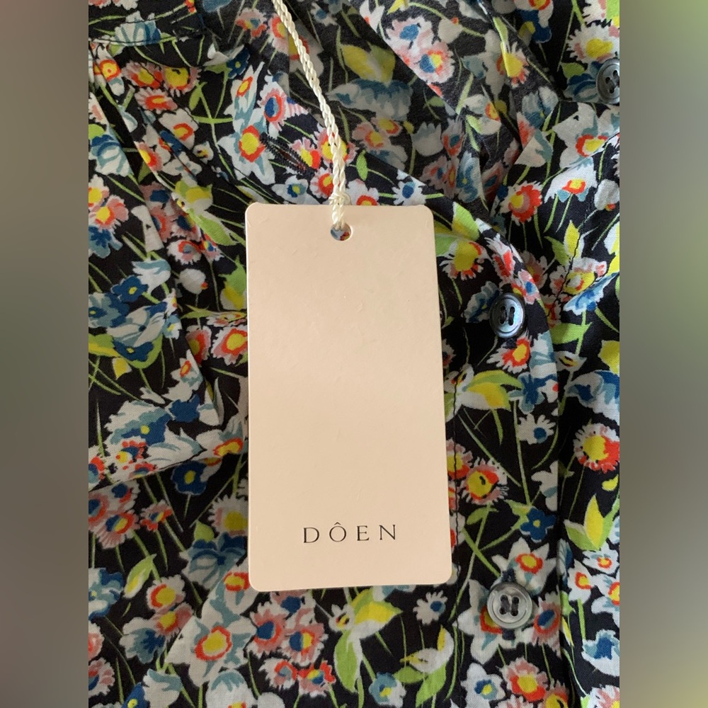 Doen Jill Top Blossom Breeze Size Small - Picture 3 of 13